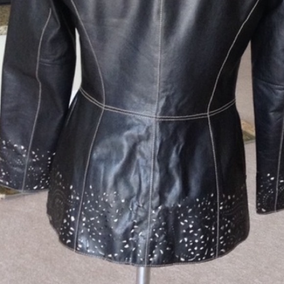 Classiques Black Leather Jacket From Nordstrom - Picture 5 of 8